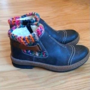 Rieker women's leather winter boots, like new (size 37). Worn only 2 or 3 times.